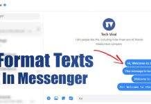 How to Send Bold, Italics, or Monospaced Text Messages on Messenger