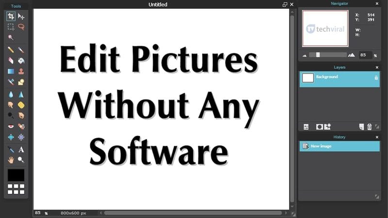 How to Edit Pictures On PC Without Any Software (10 Best Websites)