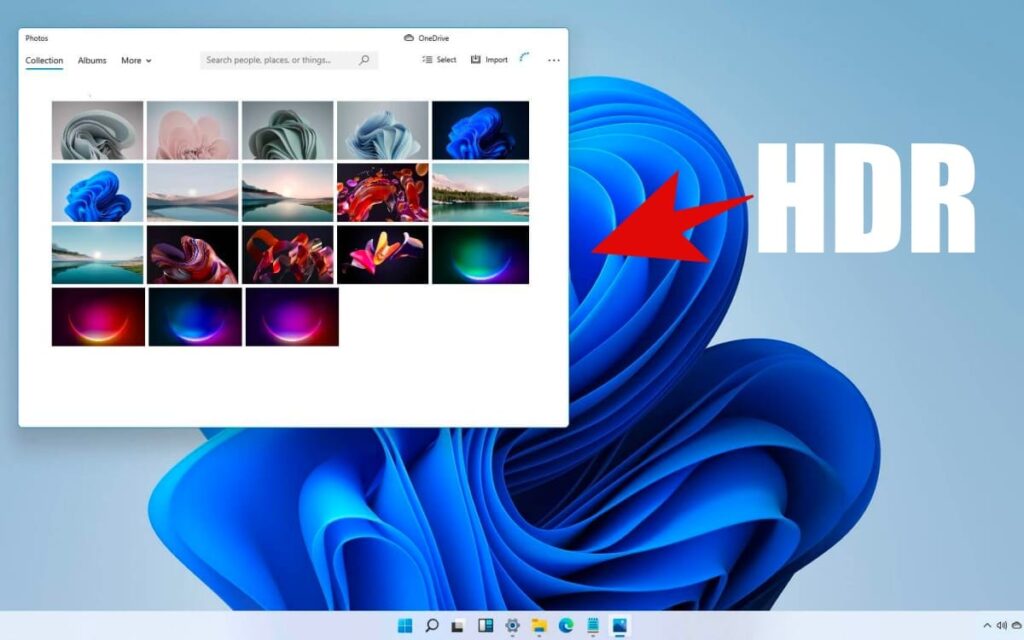 Download windows 11 HDR wallpapers
