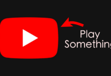 YouTube tests a play something button